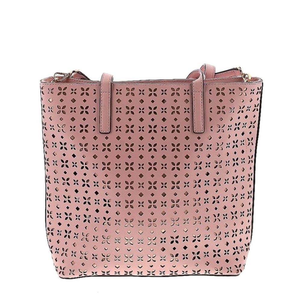 Michael Kors Laser Print Dusty Rose & Gold Tote - Picture 5 of 7